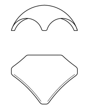 Betonowy łącznik gąsiorów