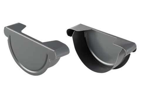 Denko rynny głębokie - Ø125mm Antracyt