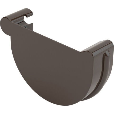 Denko rynny prawe - Ø125mm PVC