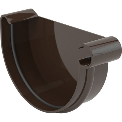 Denko rynny prawe - Ø125mm PVC