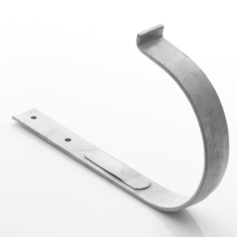 Hak nakrokwiowy (połaciowy) - blaszka/nosek - Ocynk