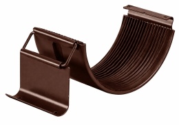 Łącznik rynny - Ø125mm Brąz
